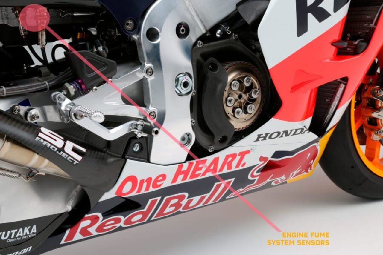 نقش سنسورها در موتورهای کلاس MotoGP