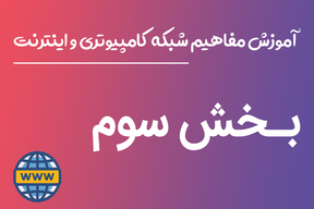 آموزش مفاهیم شبکه های کامپیوتری و اینترنت - بخش سوم